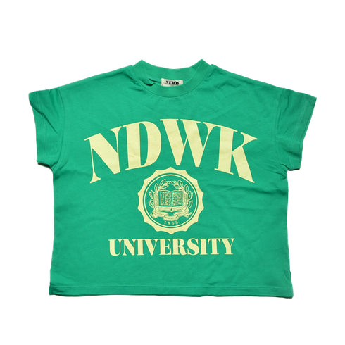 【NEWO・ネオ】カレッジロゴTシャツ|S~M|3125205W